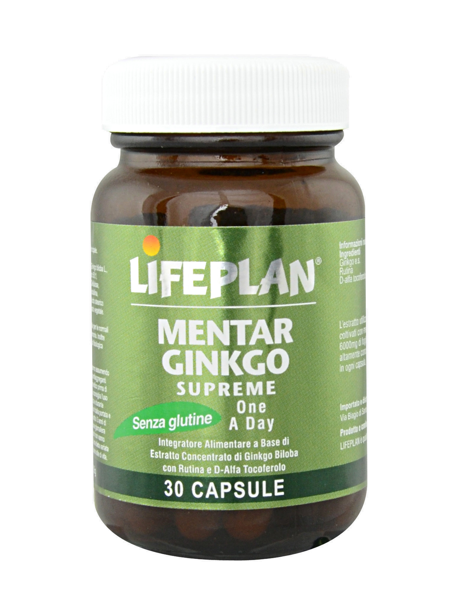 Mentar Ginkgo Supreme by LIFEPLAN (30 capsules)