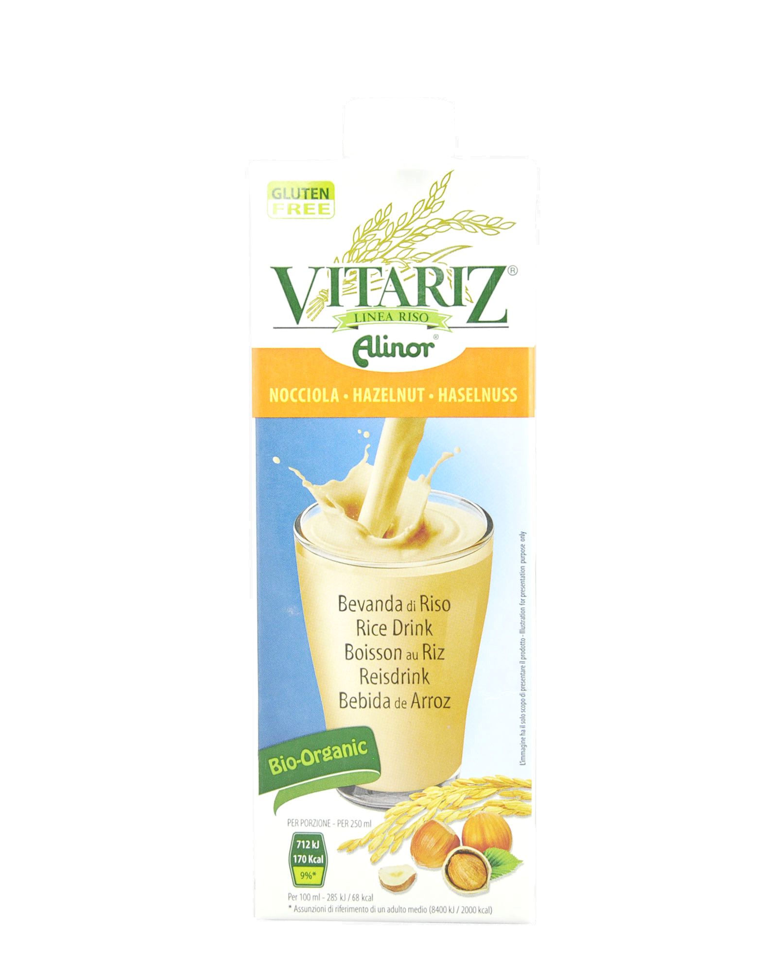 Vitariz Organic Rice Drink Hazelnut by ALINOR (1000ml) 3,85