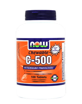 C-500 Chewable 100 tablets - NOW FOODS