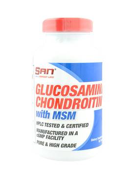 Glucosamine Chondroitin with MSM 90 tabletas - SAN NUTRITION