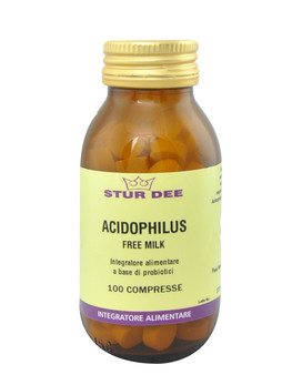 Acidophilus Free Milk 100 comprimidos - STUR DEE