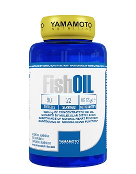 Fish OIL Molecular distillation 90 Softgel-Caps - YAMAMOTO NUTRITION