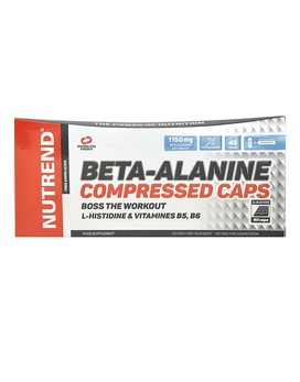 Beta-Alanine Compressed Caps 90 cápsulas - NUTREND