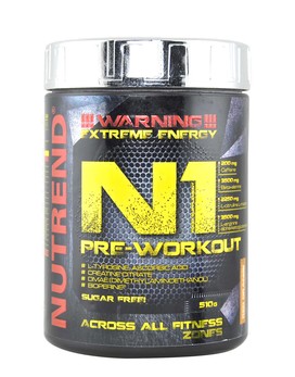 N1 Pre-Workout 510 gramos - NUTREND