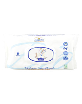 Baby Line - Natural Cleansing Bio Wet Wipes 60 wipes - HELAN