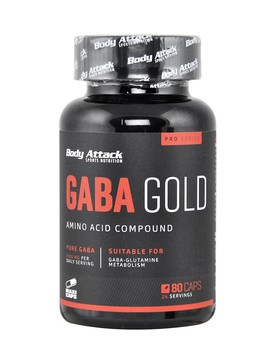 GABA Gold 80 cápsulas - BODY ATTACK