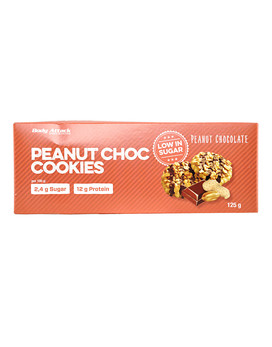 Peanut Choc Cookies 5 Kekse von 25 Gramm - BODY ATTACK
