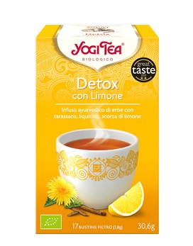 Yogi Tea - Detox mit Zitrone 17 x 1,8 gramm - YOGI TEA