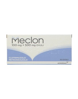Meclon 100mg + 500mg Metronidazolo 10 ovuli vaginali - ALFASIGMA
