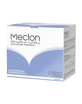 Meclon Soluzione Vaginale Metronidazolo 5 flaconi da 10ml + applicatore - ALFASIGMA