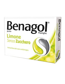 Benagol Pastiglie Gusto Limone Senza Zucchero 16 pastiglie - BENAGOL