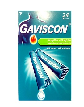 Gaviscon Aroma Menta 24 bustine - GAVISCON