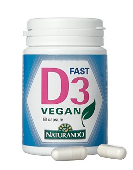 D3 Fast Vegan 60 Kapseln - NATURANDO
