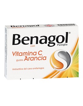 Benagol Pastiglie con Vitamina C Gusto Arancia 36 pastiglie - BENAGOL