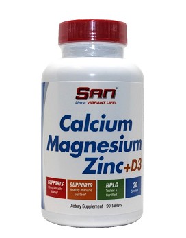 Calcium Magnesium Zinc + D3 - SAN NUTRITION