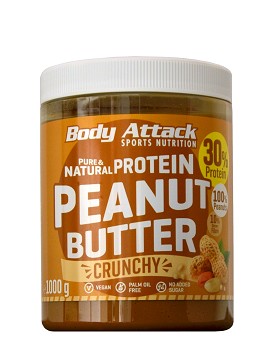 Peanut Butter Crunchy 1000 Gramm - BODY ATTACK