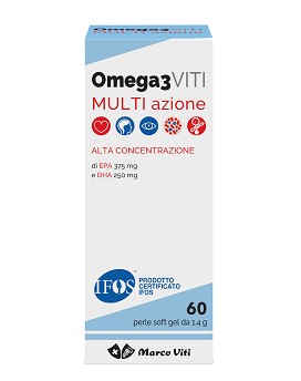 Omega3 acción múltiple 60 perlas de gelatina blanda - MARCO VITI