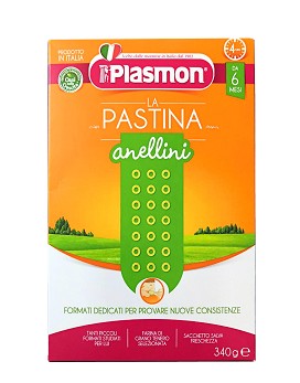 La Pastina Anellini por 6 meses 340 gramos - PLASMON