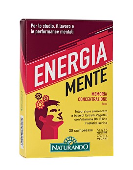 Energia Mente 30 Tabletten - NATURANDO