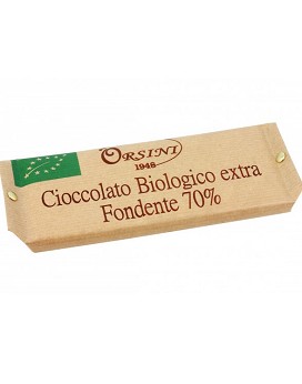 Cioccolato Biologico Fondente 70% 85 grams - ORSINI