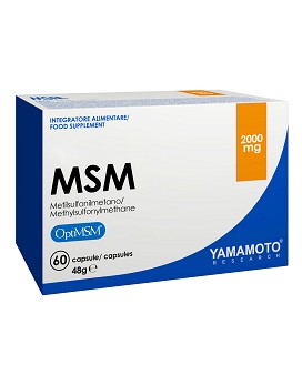 MSM 500 OptiMSM® 60 Kapseln - YAMAMOTO RESEARCH