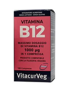 Vitamina B12 Vitacurveg 100 tablets - PHARMALIFE