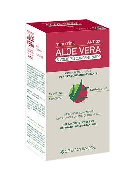 Mini Drink Antiox Aloevera 15 sachets of 10 ml - SPECCHIASOL