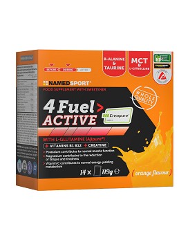 4 Fuel > Active 14 sobres de 8,5 gramos - NAMED SPORT