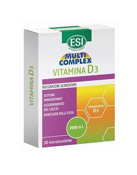 Multicomplex - Vitamina D3 30 comprimidos - ESI