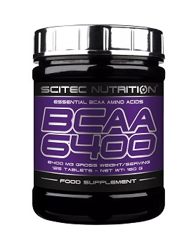 BCAA 6400 125 tablets - SCITEC NUTRITION