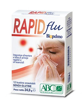 Rapid Flu Biopelmo - Orosoluble 12 soluble sachets of 2 grams - ABC TRADING