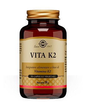 Vita K2 50 vegetarian capsules - SOLGAR