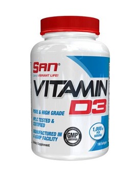 Vitamin D3 180 softgels - SAN NUTRITION