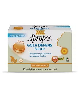 Gola Defens - Pastiglie Senza Zuccheri Arancia 200 tabletas - APROPOS