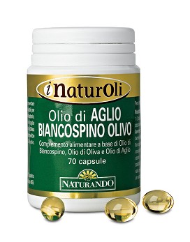 I NaturOli - Olio di Aglio Biancospino Olivo 70 cápsulas - NATURANDO