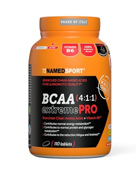 BCAA 4:1:1 Extreme Pro 110 comprimidos - NAMED SPORT
