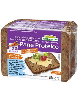 Pan Proteico con 5% Zanahorias 250 gramos - MESTEMACHER