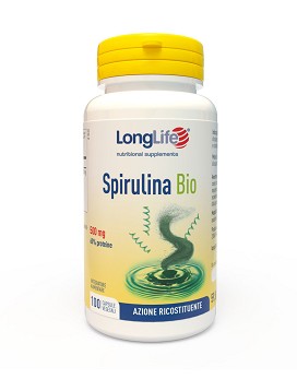 Spirulina 100 cápsulas - LONG LIFE