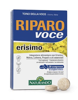 Riparo - Voce Erisimo 20 comprimidos - NATURANDO