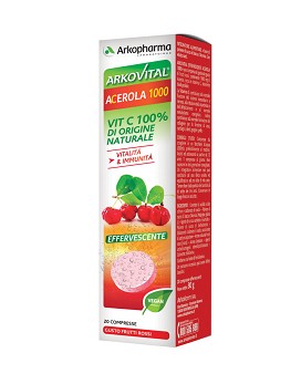 Arkovital - Acerola 1000 20 effervescent tablets - ARKOPHARMA