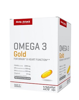 Omega 3 Gold 120 softgels - BODY ATTACK