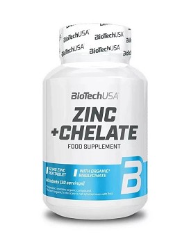 Zinc +Chelate 60 Tabletten - BIOTECH USA