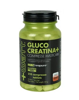 Gluco Creatina+ 210 comprimidos masticables - +WATT