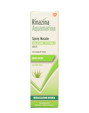 Rinazina Aquamarina Spray Nasale Con Aloe Vera Soluzione Isotonica