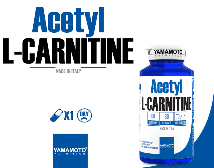 Acetyl L CARNITINE 1000mg Di YAMAMOTO NUTRITION 60 Capsule 15 99