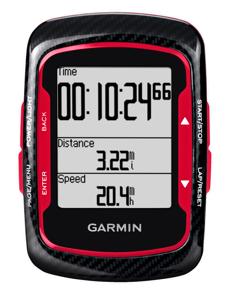 500 + Heart Monitor + Speed / Cadence Sensor by Garmin, Colour: Black / Red iafstore.com