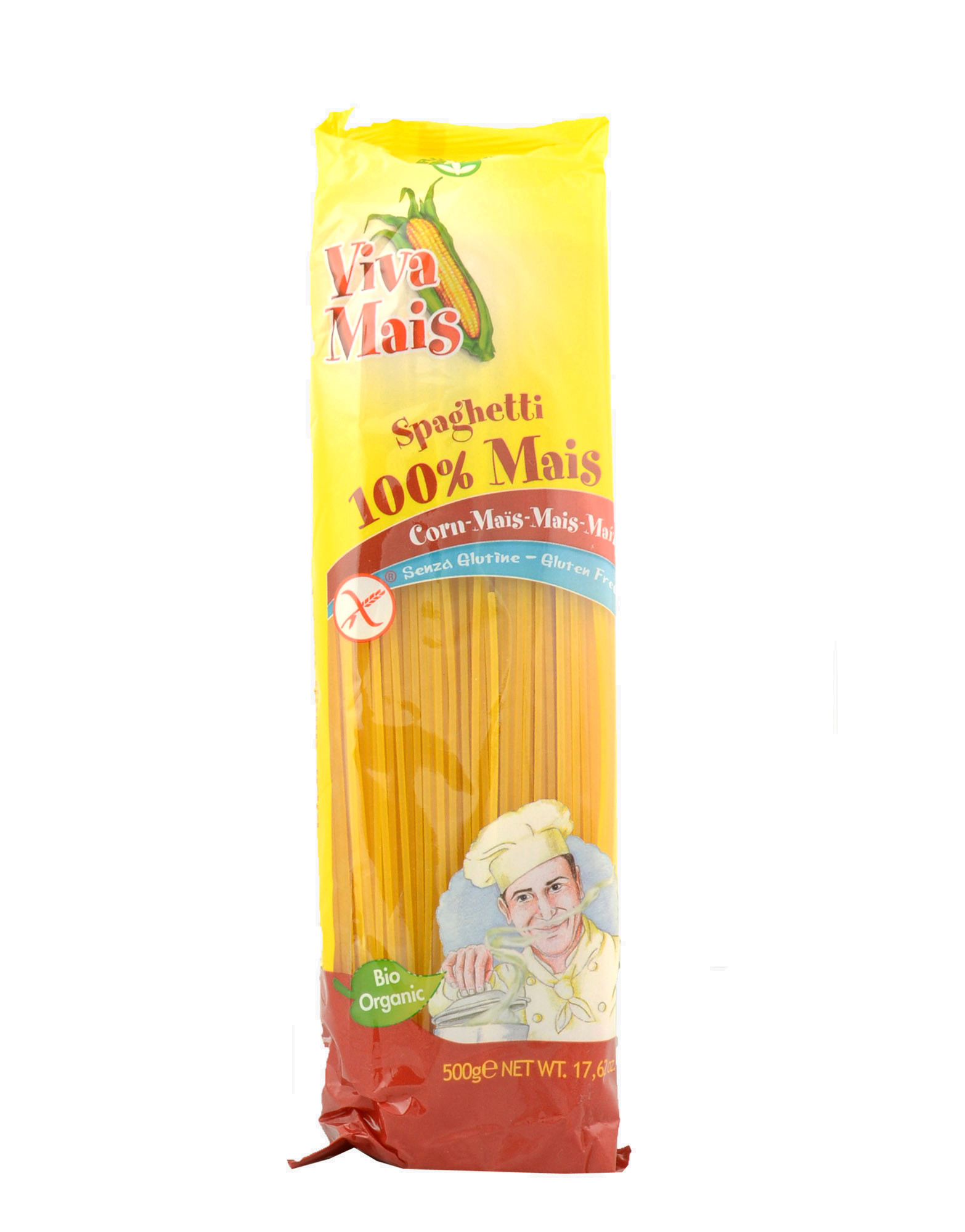 Viva Mais - 100% Corn Spaghetti by Probios, 500 grams - iafstore.com