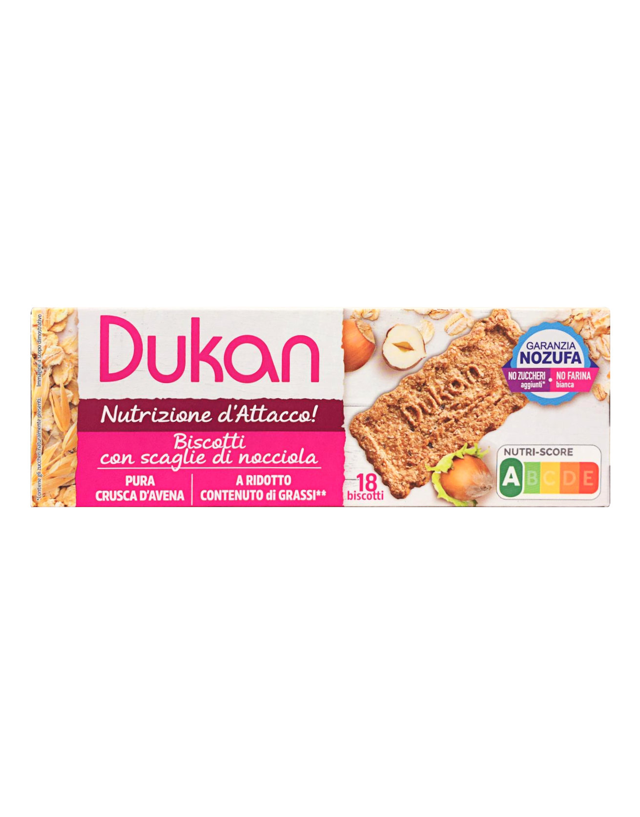 Biscuits de son d'avoine saveur noisette - Dukan