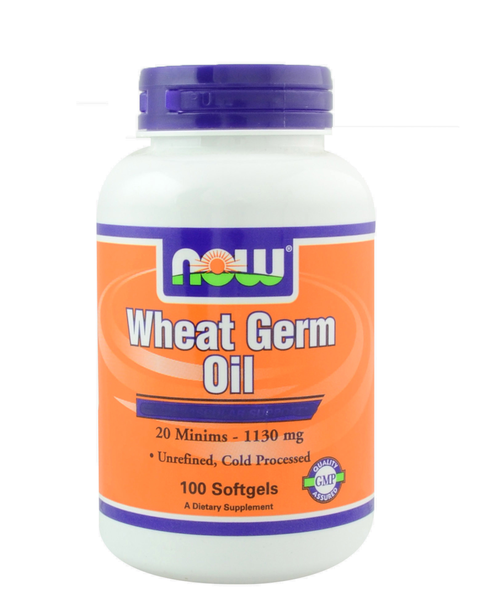 Wheat Germ Oil By NOW FOODS 100 Softgels 