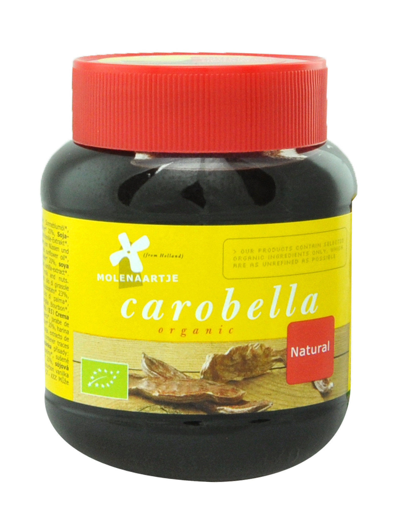 Carobella Organic - Natural by Molenaartje, 350 grams - iafstore.com